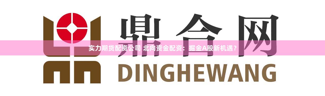 实力期货配资公司 北向资金配资：掘金A股新机遇？