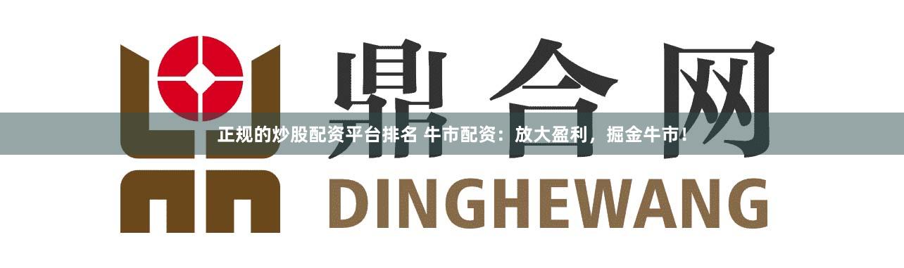 正规的炒股配资平台排名 牛市配资:放大盈利,掘金牛市!